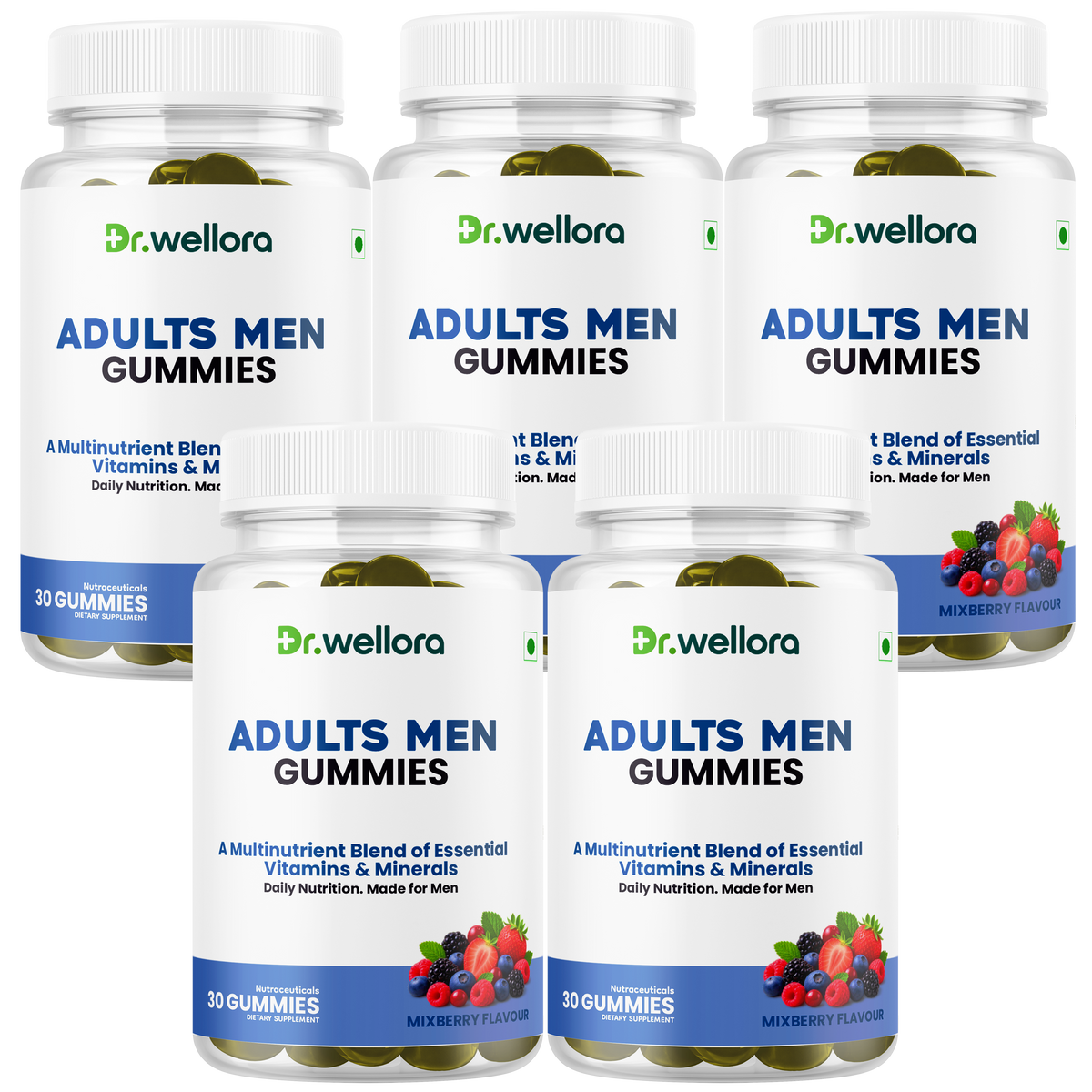 Men’s Multivitamin Gummies with Essential Vitamins & Minerals – Daily Nutrition Support