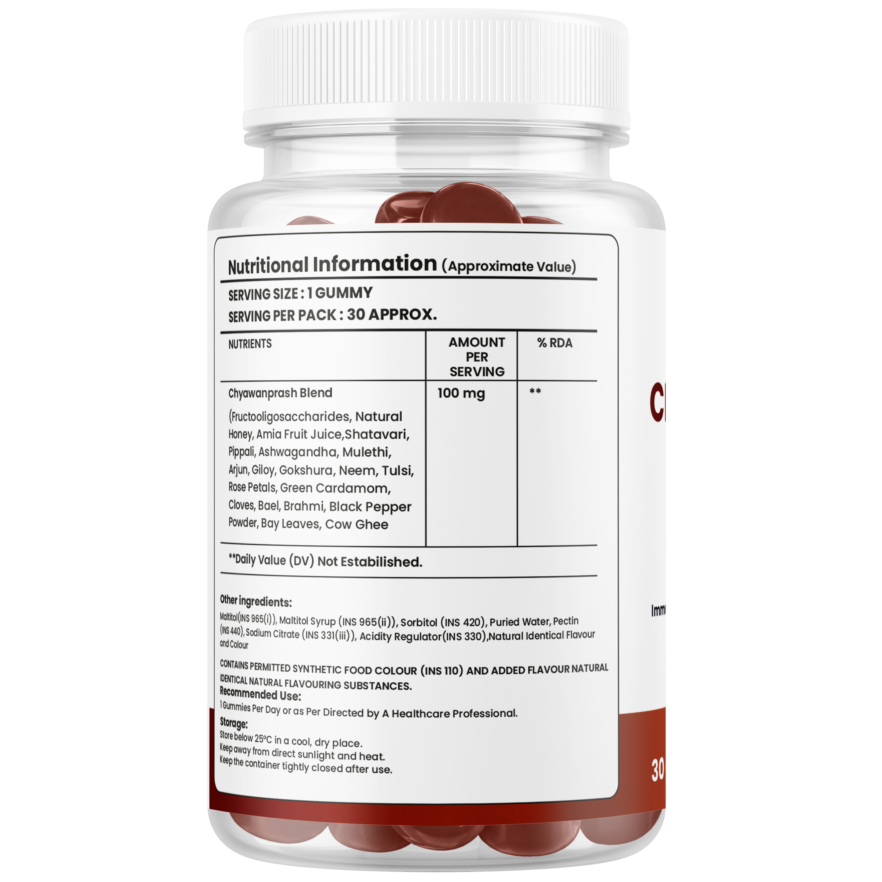 Chyawanprash Gummies with Amla, Ashwagandha & Herbs – Immunity & Daily Wellness Support