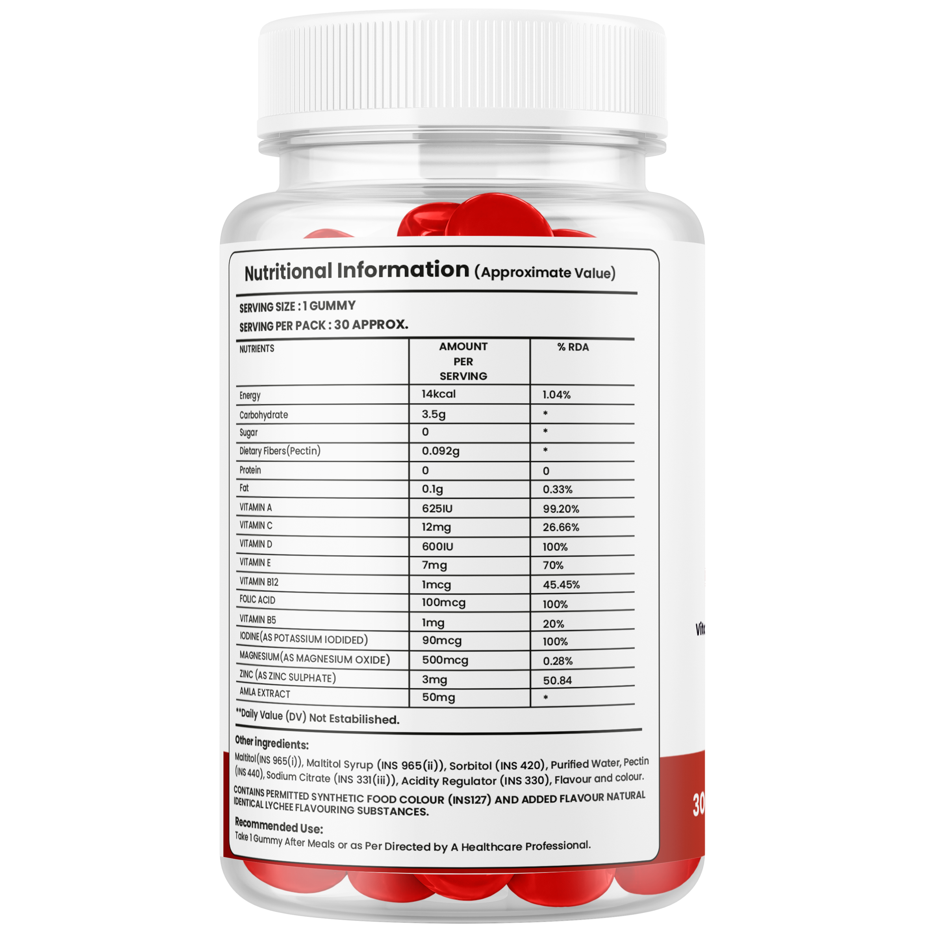Kids Multivitamin Gummies with Vitamins & Minerals – Daily Nutrition Support for Growing Kids