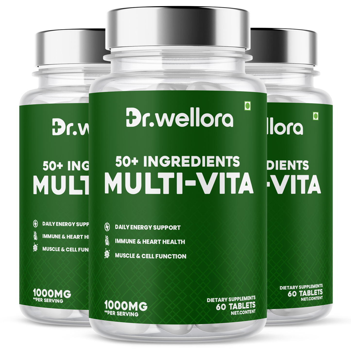 Multi-Vita Tablets – Energy & Immunity Support (60 Tabs)