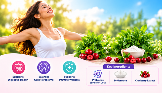 50 Billion Probiotic Capsules for Women: Benefits, Gut Health and Intimate Wellness