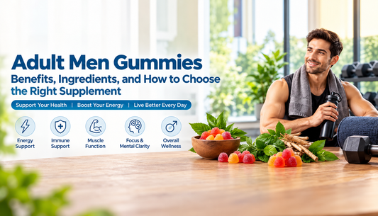 Adult Men Gummies: Benefits, Ingredients, and How to Choose the Right Supplement