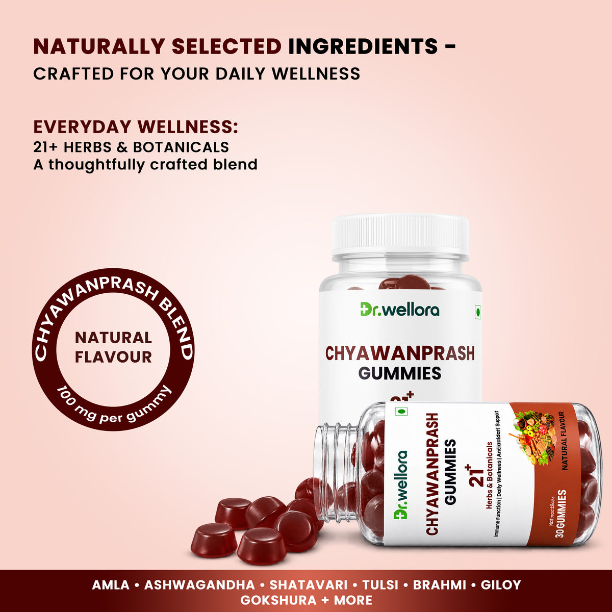 Chyawanprash Gummies with Amla, Ashwagandha & Herbs – Immunity & Daily Wellness Support