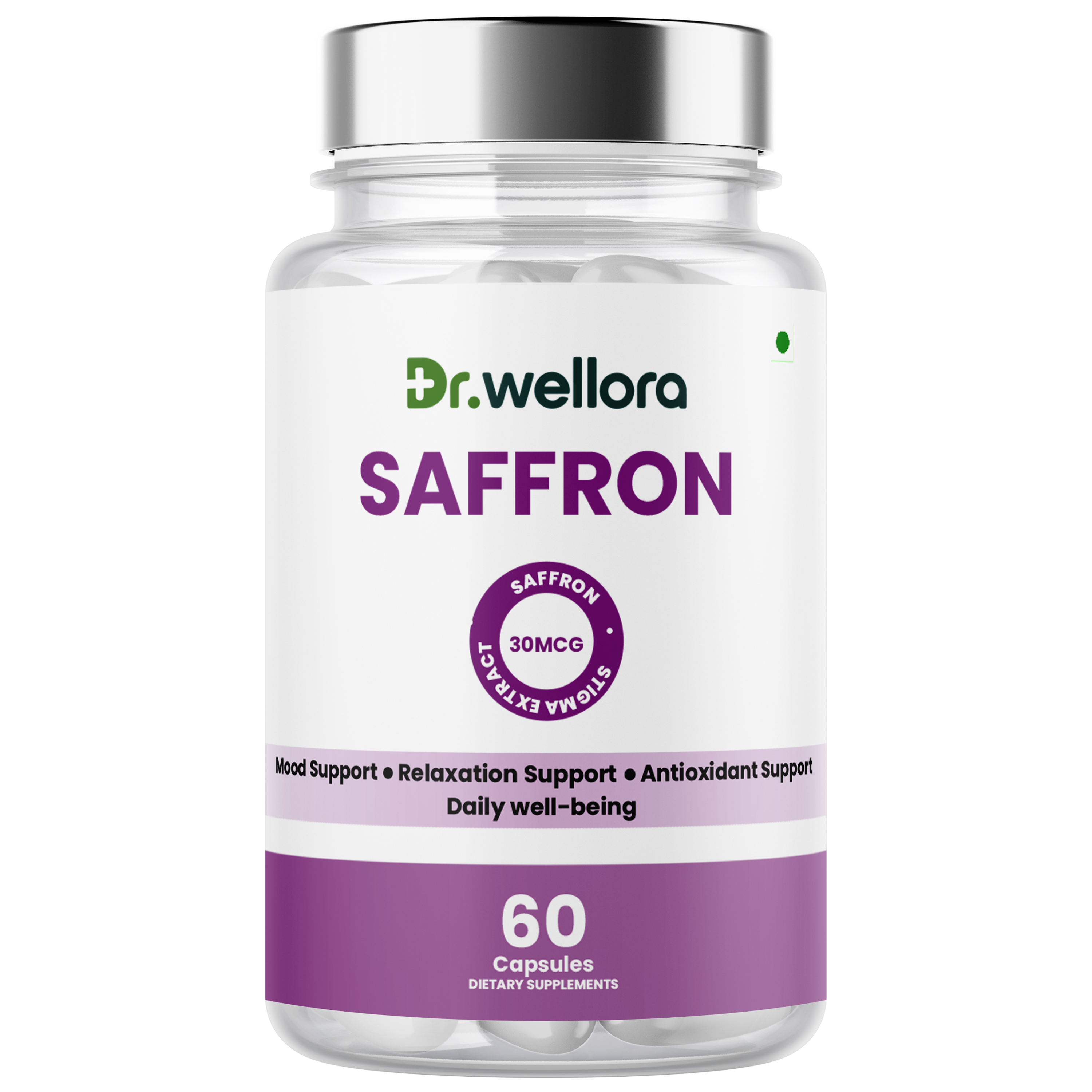 Saffron Capsules for Mood Support & Relaxation – Antioxidant Support