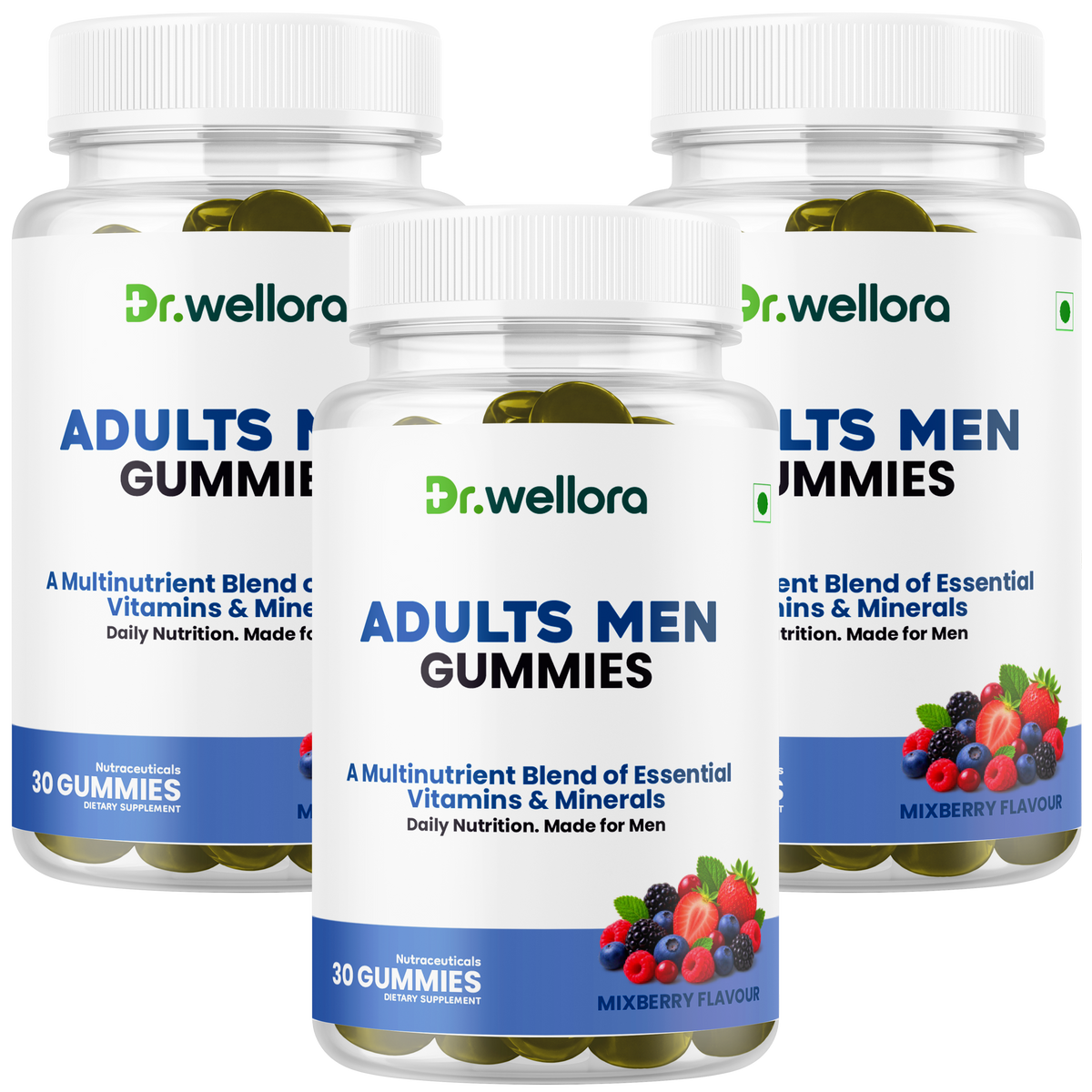 Men’s Multivitamin Gummies with Essential Vitamins & Minerals – Daily Nutrition Support