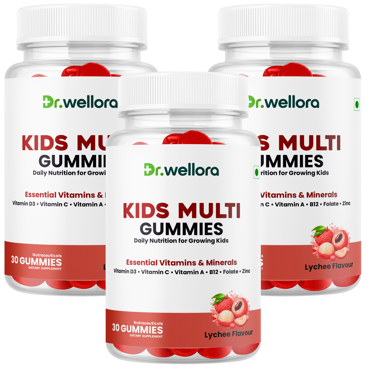 Kids Multivitamin Gummies with Vitamins & Minerals – Daily Nutrition Support for Growing Kids