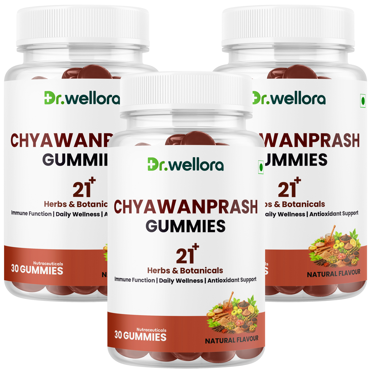 Chyawanprash Gummies with Amla, Ashwagandha & Herbs – Immunity & Daily Wellness Support