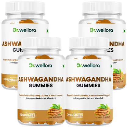 Ashwagandha Gummies with Vitamin D – Stress, Mood & Sleep Support