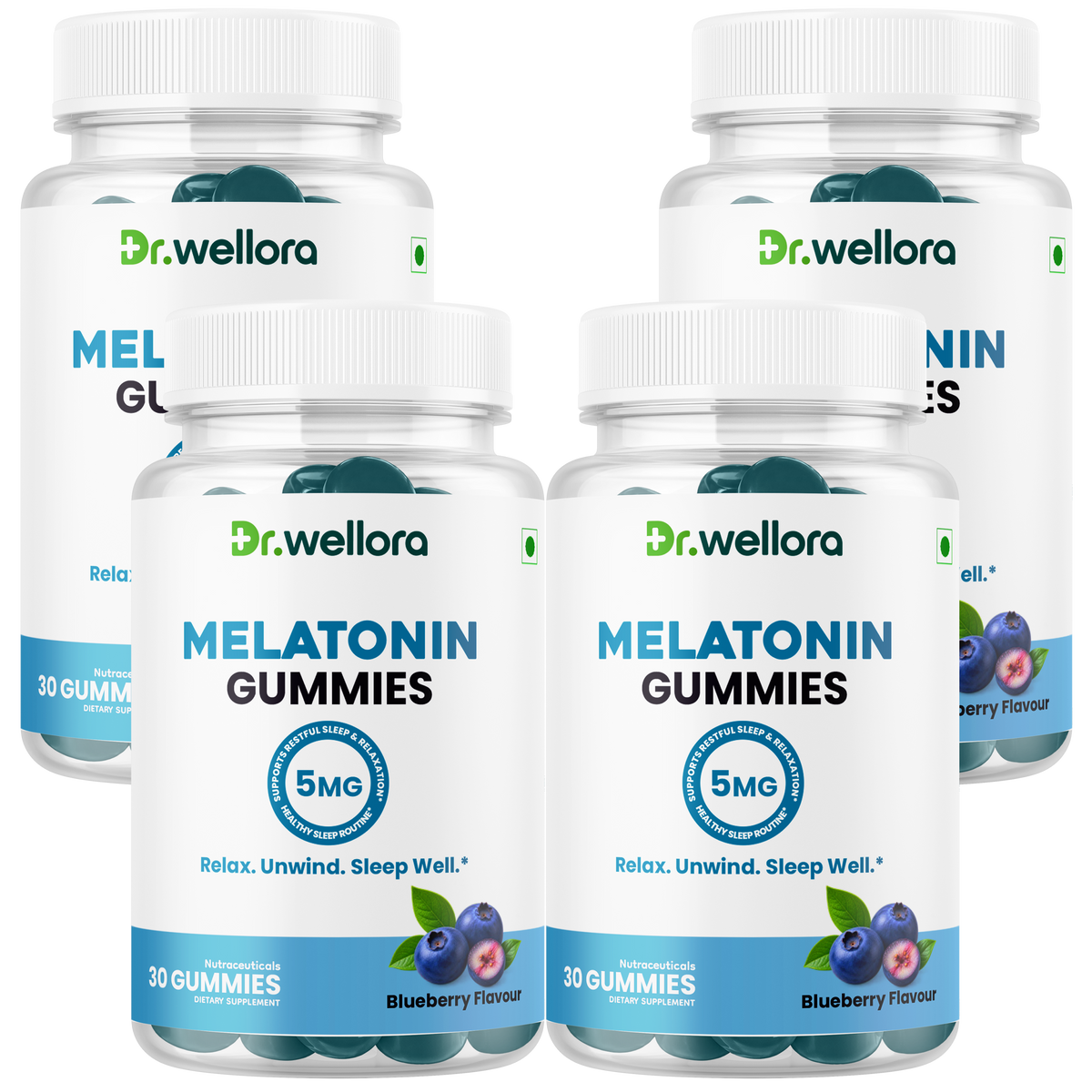 Melatonin Gummies 5mg – Sleep Support for Relaxation & Nighttime Wellness