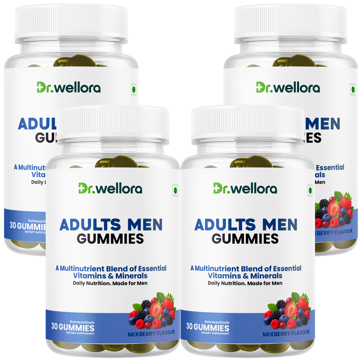 Men’s Multivitamin Gummies with Essential Vitamins & Minerals – Daily Nutrition Support