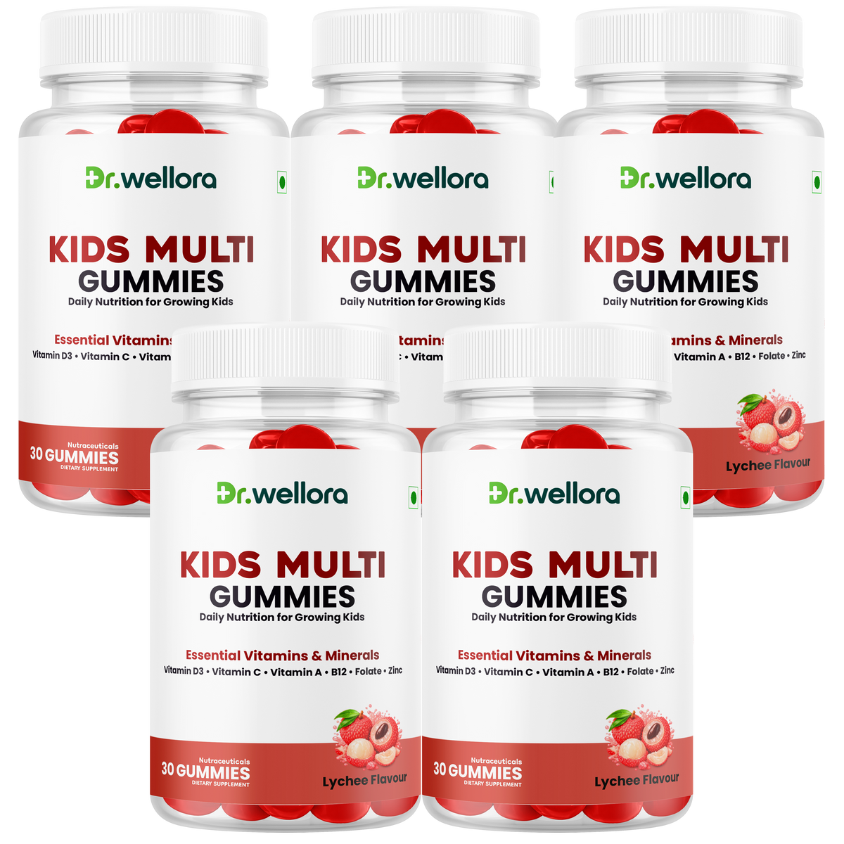Kids Multivitamin Gummies with Vitamins & Minerals – Daily Nutrition Support for Growing Kids
