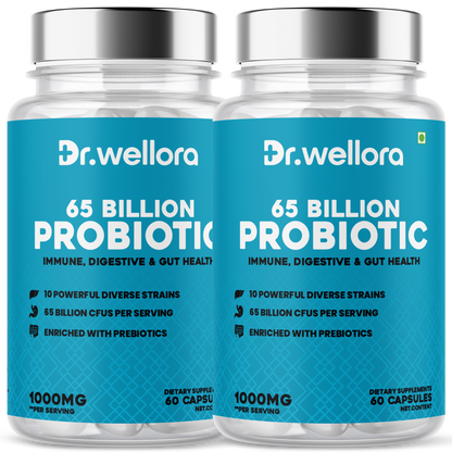 Probiotic 65 Billion Capsules – Gut Health & Immunity (60 Caps)