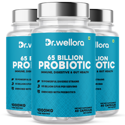 Probiotic 65 Billion Capsules – Gut Health & Immunity (60 Caps)