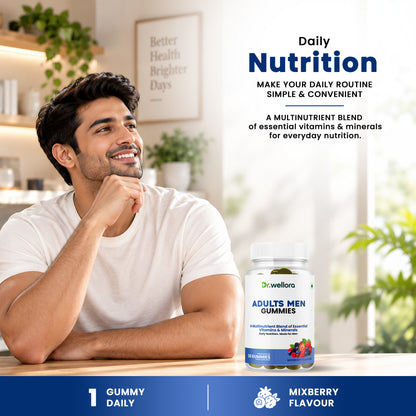Men’s Multivitamin Gummies with Essential Vitamins & Minerals – Daily Nutrition Support