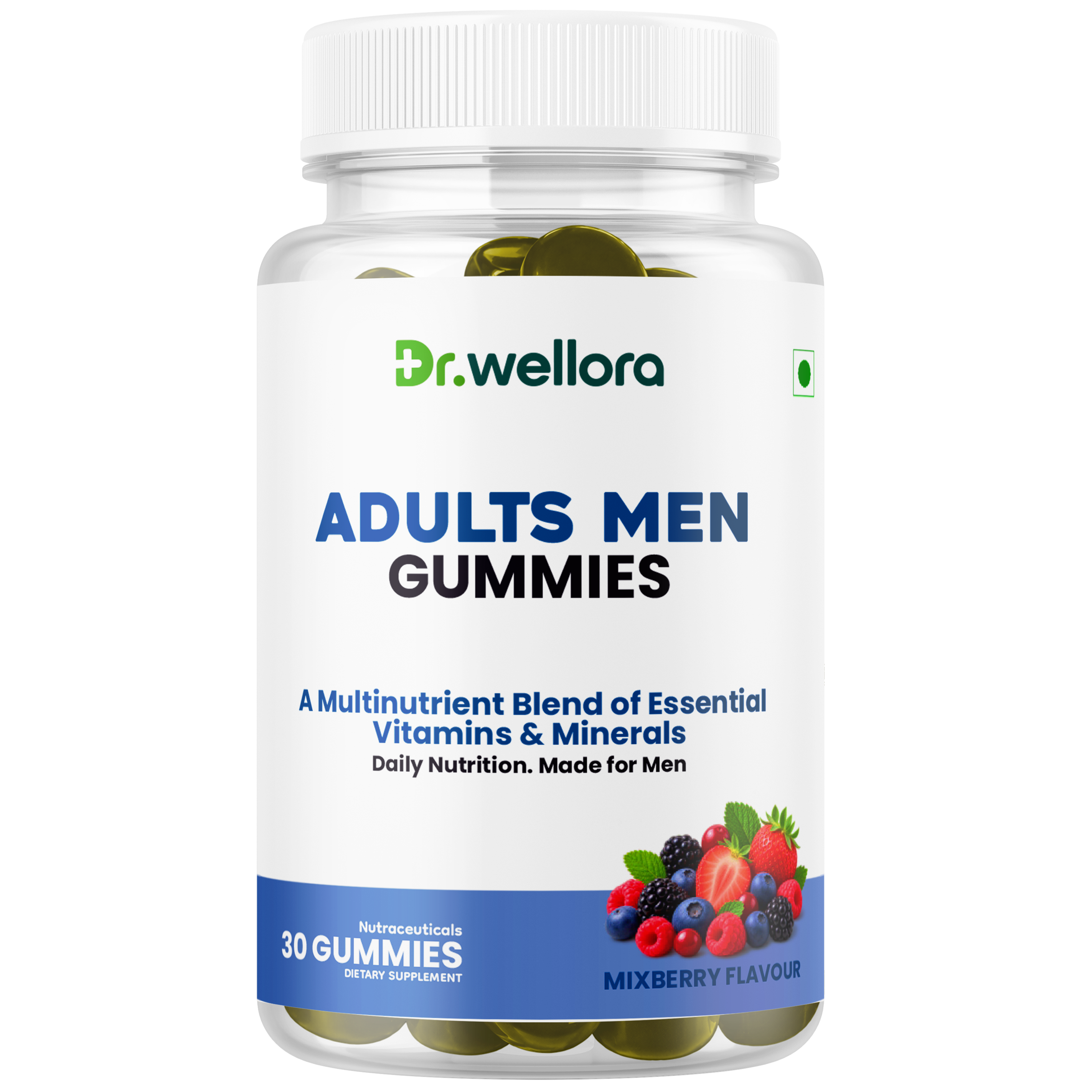 Men’s Multivitamin Gummies with Essential Vitamins & Minerals – Daily Nutrition Support