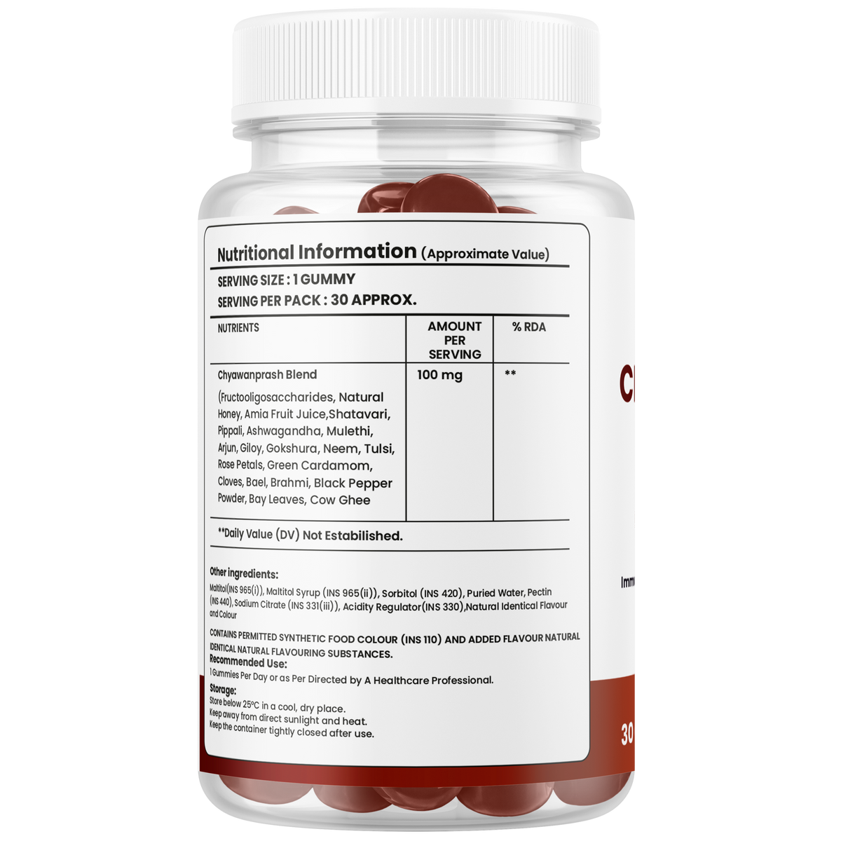 Chyawanprash Gummies with Amla, Ashwagandha & Herbs – Immunity & Daily Wellness Support