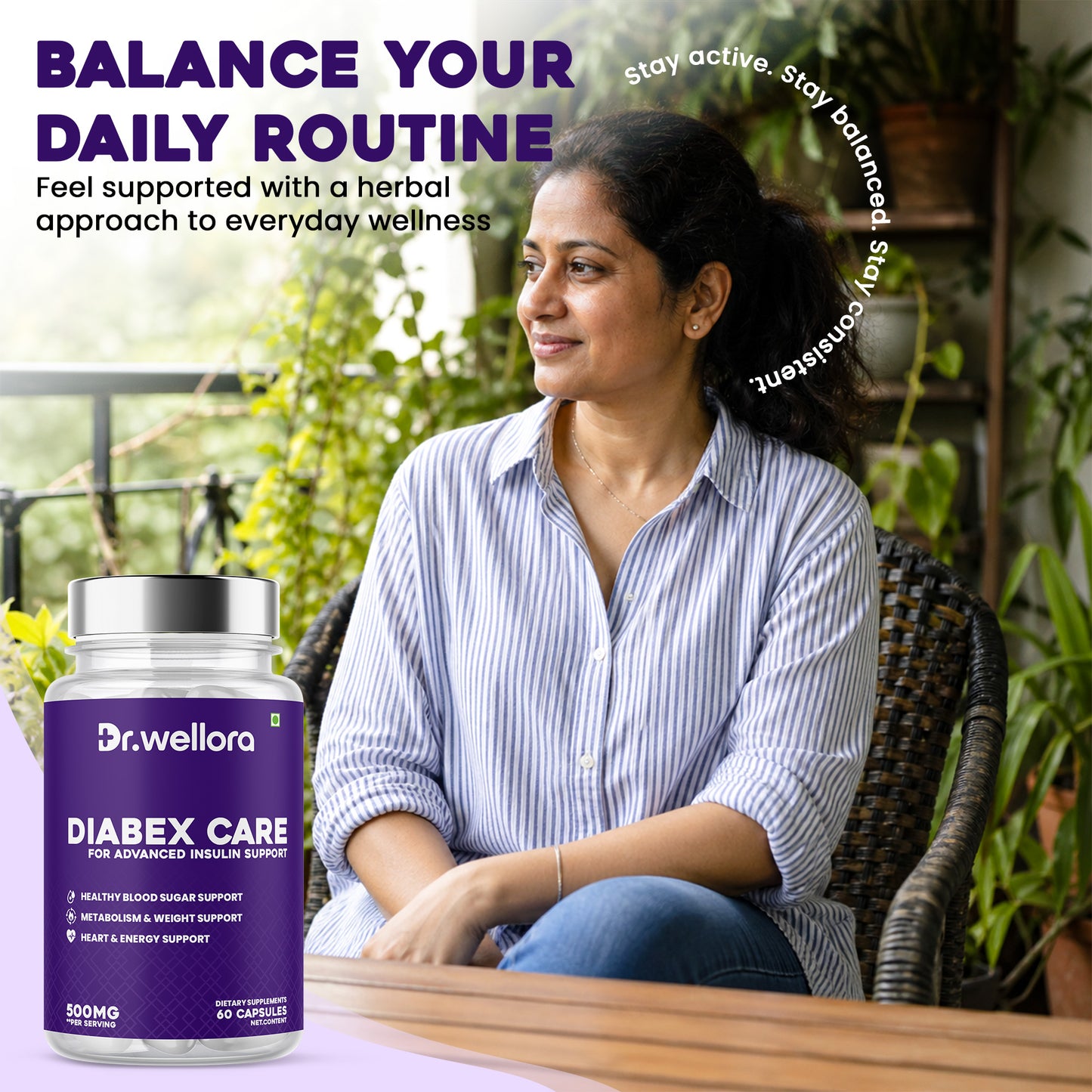 Diabex Capsules – Blood Sugar & Metabolism Support (60 Caps)