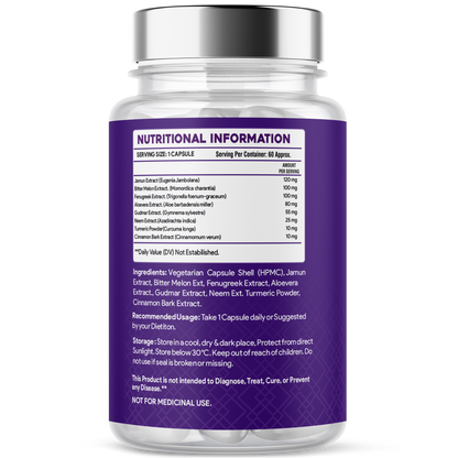 Diabex Capsules – Blood Sugar & Metabolism Support (60 Caps)