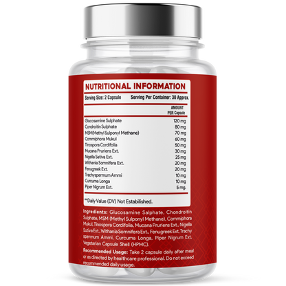 Joint Care Capsules – Mobility & Flexibility Support (60 Caps)