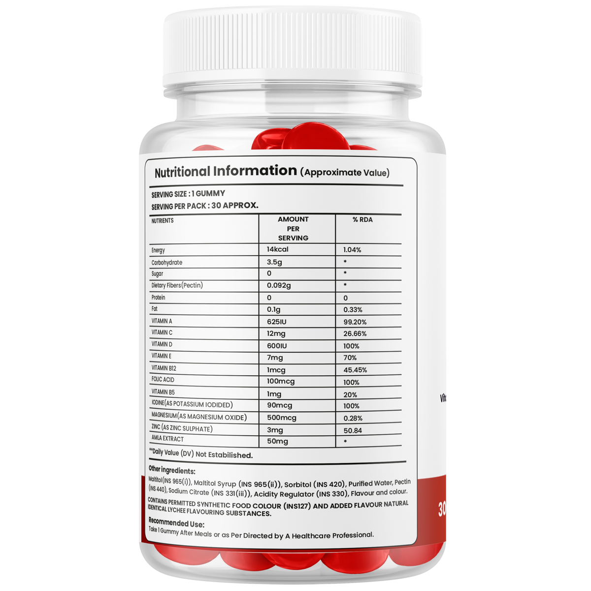 Kids Multivitamin Gummies with Vitamins & Minerals – Daily Nutrition Support for Growing Kids