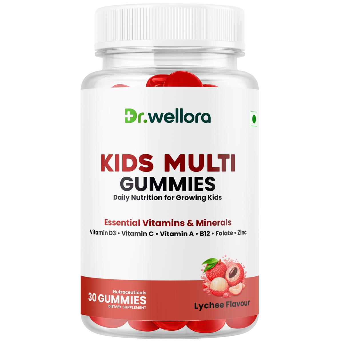 Kids Multivitamin Gummies with Vitamins & Minerals – Daily Nutrition Support for Growing Kids