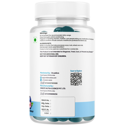 Melatonin Gummies 5mg – Sleep Support for Relaxation & Nighttime Wellness