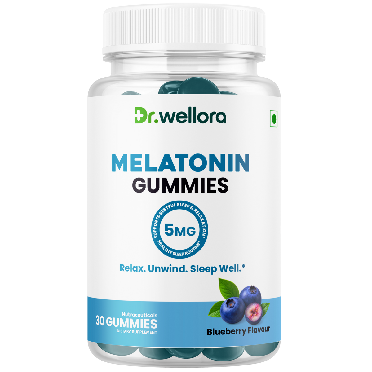 Melatonin Gummies 5mg – Sleep Support for Relaxation & Nighttime Wellness