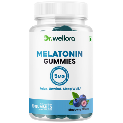 Melatonin Gummies 5mg – Sleep Support for Relaxation & Nighttime Wellness