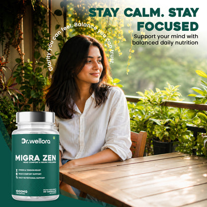 Migra Zen Capsules – Brain Health & Stress Relief (60 Caps)
