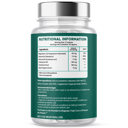 Migra Zen Capsules – Brain Health & Stress Relief (60 Caps)