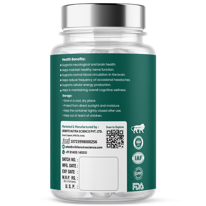 Migra Zen Capsules – Brain Health & Stress Relief (60 Caps)