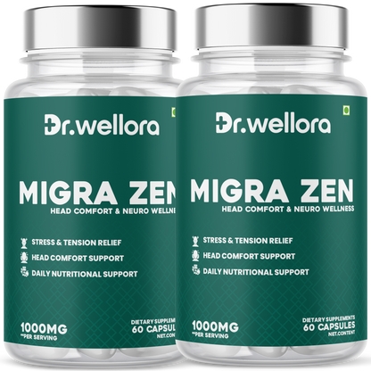 Migra Zen Capsules – Brain Health & Stress Relief (60 Caps)