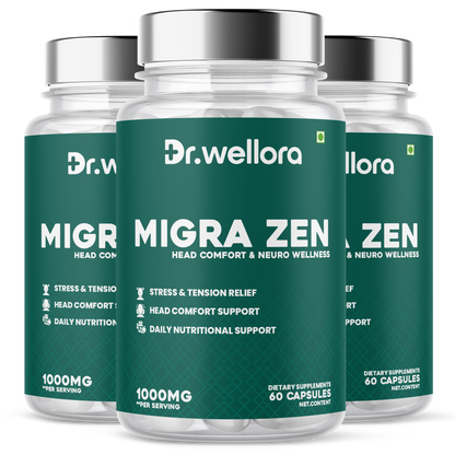Migra Zen Capsules – Brain Health & Stress Relief (60 Caps)