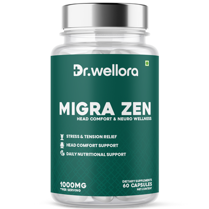 Migra Zen Capsules – Brain Health & Stress Relief (60 Caps)