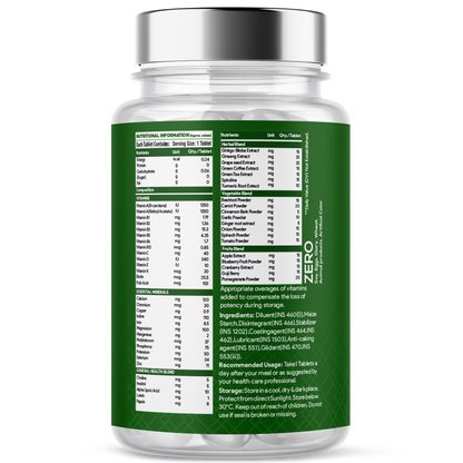 Multi-Vita Tablets – Energy & Immunity Support (60 Tabs)
