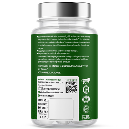 Multi-Vita Tablets – Energy & Immunity Support (60 Tabs)