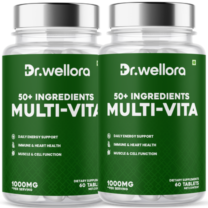 Multi-Vita Tablets – Energy & Immunity Support (60 Tabs)