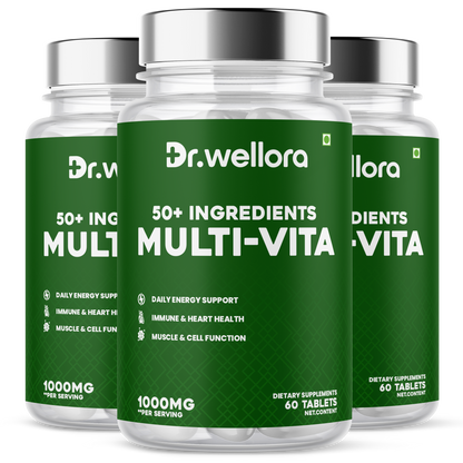 Multi-Vita Tablets – Energy & Immunity Support (60 Tabs)