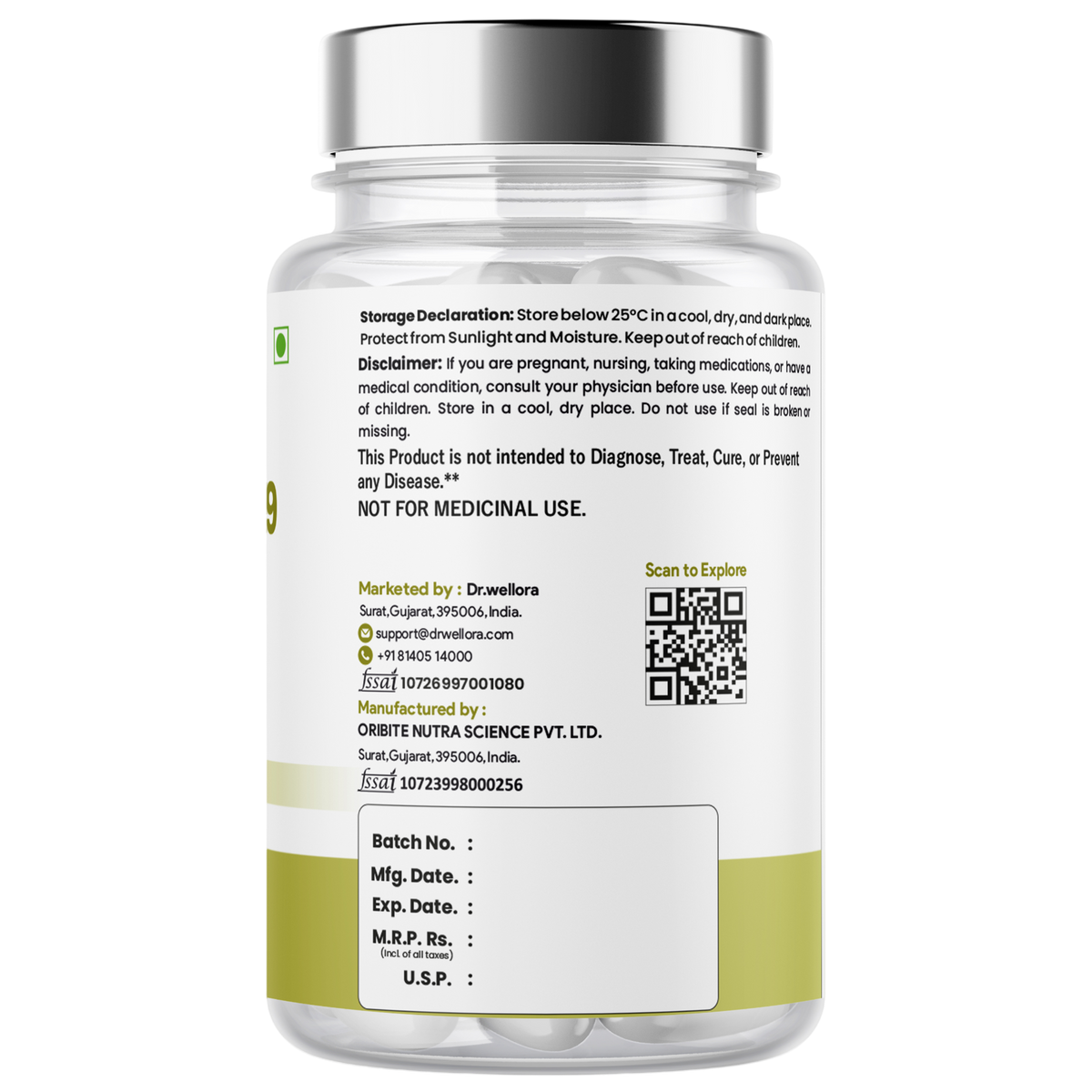 Omega 3-6-9 Flaxseed Oil Capsules – Heart, Brain & Skin Nutritional Support