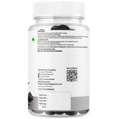 Shilajit Gummies with Ashwagandha & Botanical Extracts – Energy, Strength & Men’s Wellness Support